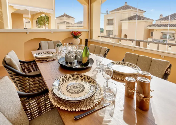 شقة Amazing Sea Views Hacienda Elviria